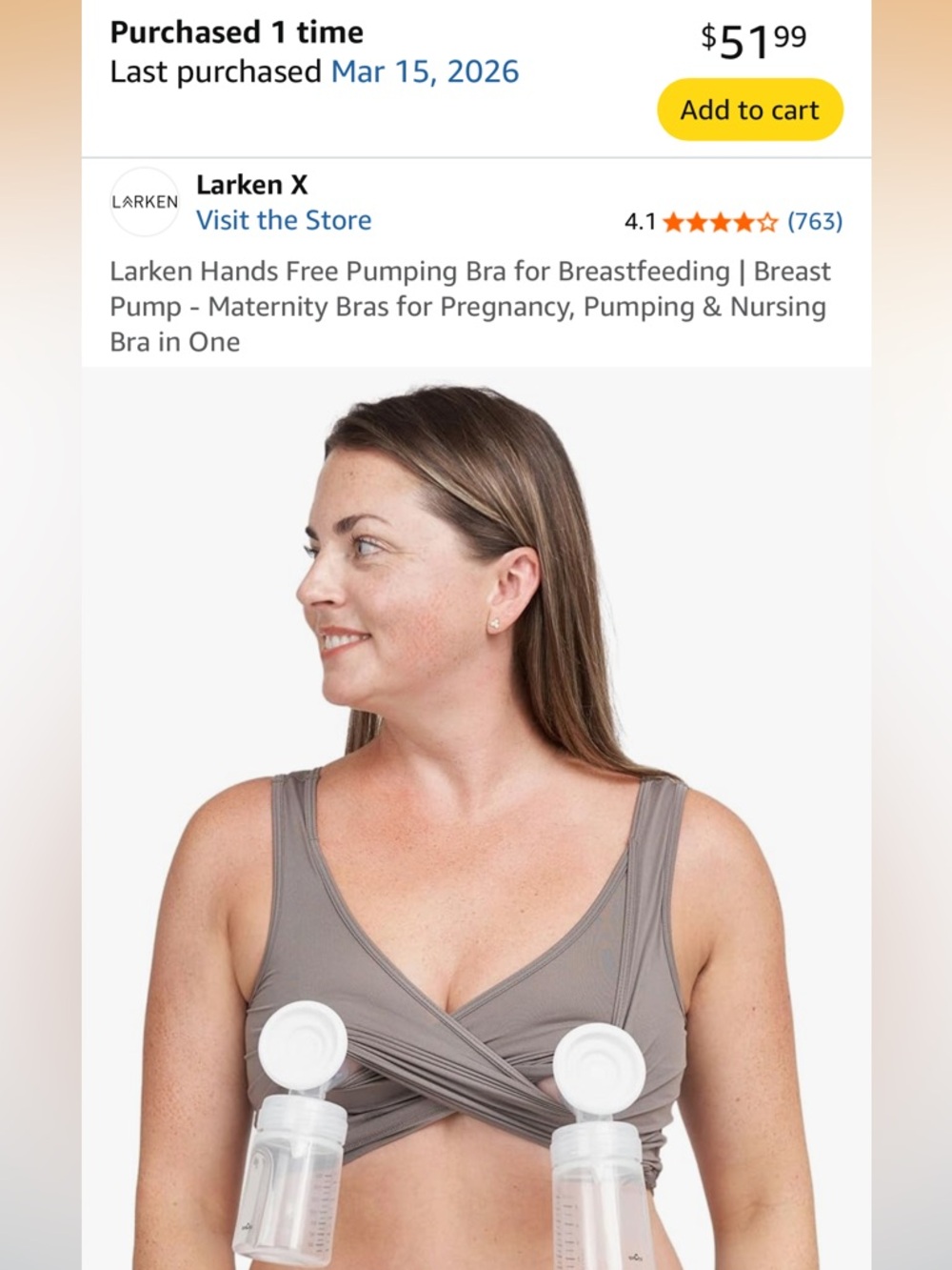 Larken Hands-Free Pumping Bra